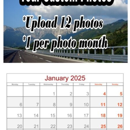 Photo Desk Calendar