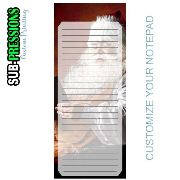 Custom Notepads Size 3.5 x 8.5 Inch - Image 6
