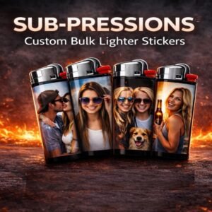 Custom Lighter Stickers